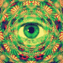 Psychedelic Wallpaper New Tab Theme [Install]  screen for extension Chrome web store in OffiDocs Chromium
